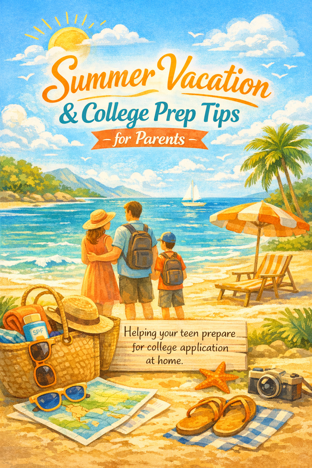 Here Are Your Essential Summer Vacation & College Prep Tips | MakeItYourWish