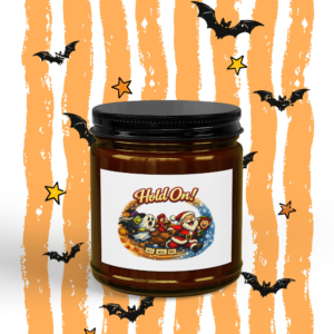 Scented Soy Candles That has Hold on label | Halloween, thanksgiving and Christmas candle (4 and 9oz)
